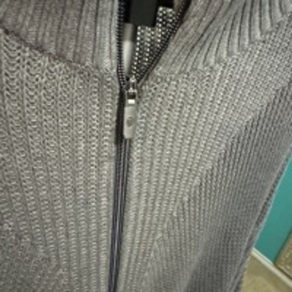 Lululemon “softer still” wrap sweater Cardigan in Heathered Asphalt Gray 2XL